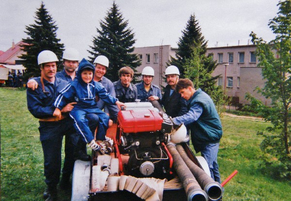Mužstvo v Krucemburku 1998