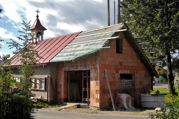 Přístavba zbrojnice