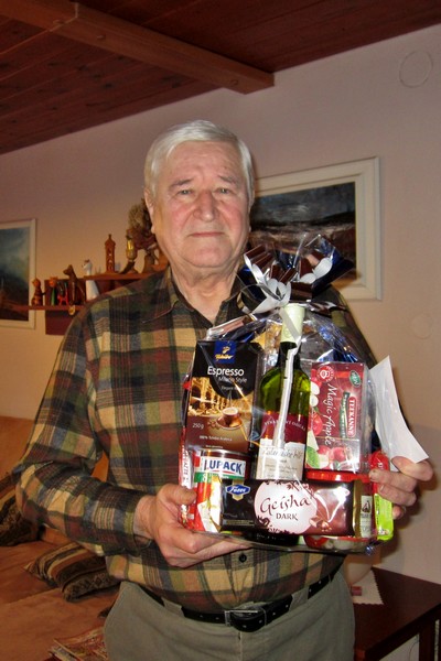 Jubilant Václav Slejška