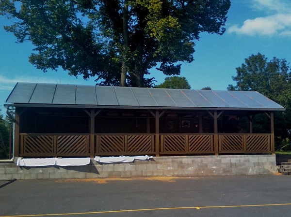 Obnovená pergola